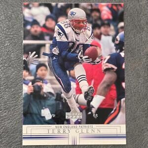 2001 Upper Deck #95 Terry Glenn Football Card